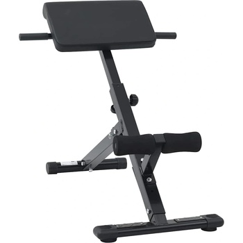 vidaXL Хиперекстензия Черно 100, 5 x 70 x 78 см (42002573)