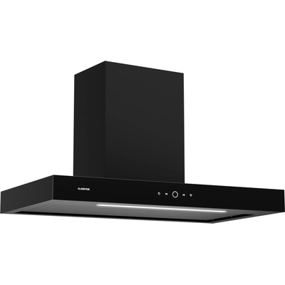 Klarstein SmartEdge абсорбатор, WiFi, тих, мощен| LED, 550 м³/ч, EEK A+ (CGCH8_Sm. Edge-90BK) (CGCH8_Sm.Edge-90BK)