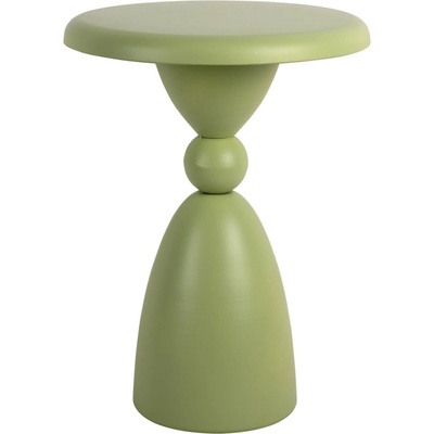 Leitmotiv Метална кръгла странична масичка ø 34 cm Folly - Leitmotiv (LM2257GR)