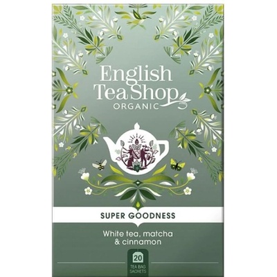 English Tea Shop Bílý čaj matcha a skořice 20 vreciek