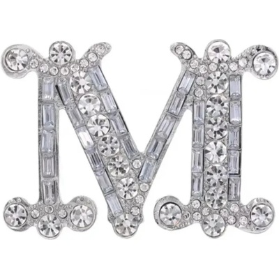 Amparo Miranda Brošňa Miranda AM192 strieborná