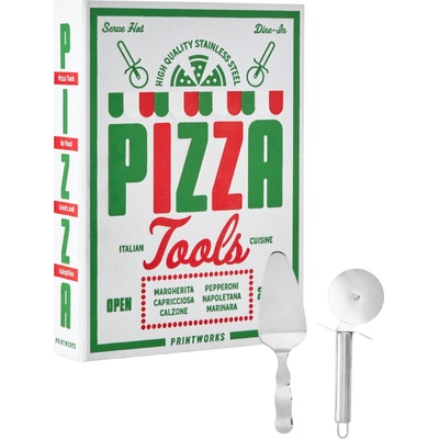 Printworks Нож и шпатула за пица The Essentials в подаръчна кутия 2 части (PW00645)