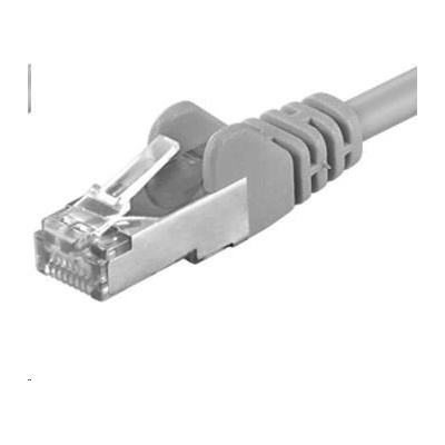 Premiumcord sp6asftp050 patch CAT6a S-FTP, RJ45-RJ45, AWG 26/7, 5m, šedý