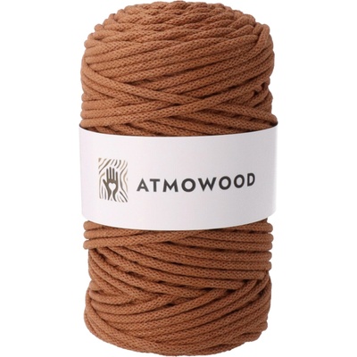 Atmowood priadza 5 mm - karamelová