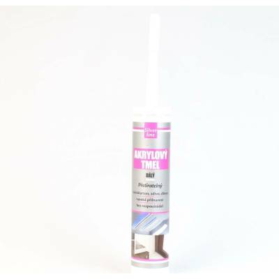 Silverline Akrylový tmel 280 ml bílá