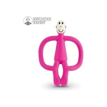 Matchstic Monkey a zubní kartáček bez ocasu pink