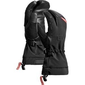 Ortovox Дамски ръкавици Ortovox Women's Merino Freeride 3 Finger Glove - Black Raven (202-8319-0114)