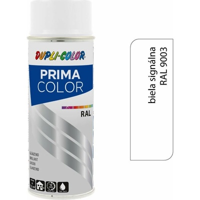 Dupli Color Prima farba v spreji 400 ml RAL 9003 lesklá signálna biela