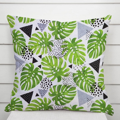 Biante Sandra SA-175 Zelené listy Monstera 30 x 50 cm