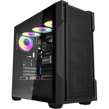 darkFlash DS900 Mesh Black +4 fans