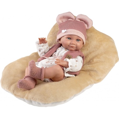 Llorens 73816 New Born Realistická Holčička 40 cm