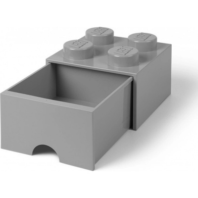 LEGO® Úložný box Storage světle šedý 25 x 25 cm – Zboží Dáma