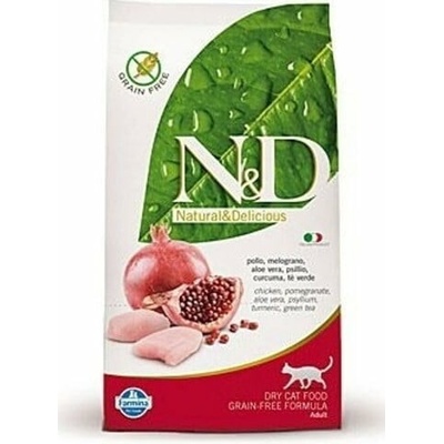 N&D cat GF ADULT Chicken & Pomegranate 2 x 5 kg