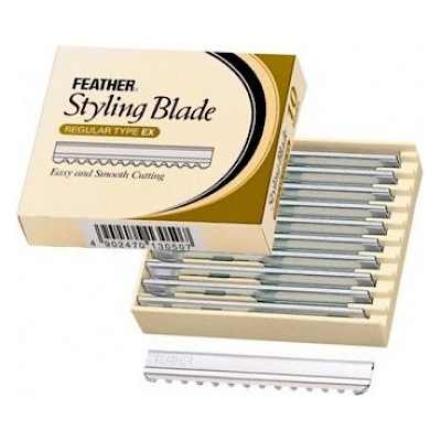 FEATHER EX břit pro efilační seřezávač 10 ks