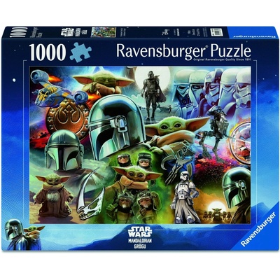 Ravensburger Mandalorian a Grogu 1000 dielov