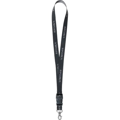 RIP CURL Brand Logo Surf lanyard - Black (Midnight)