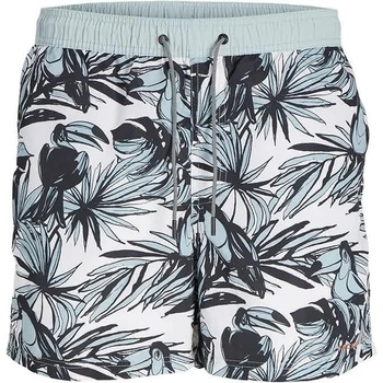 JACK & JONES Бански гащета Jack & jones Fiji Plain Wb swimming shorts - Multicolor (Gray Mist)