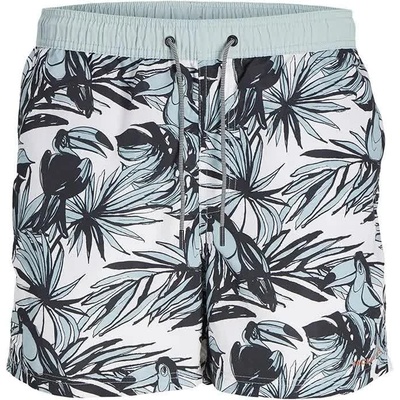 JACK & JONES Бански гащета Jack & jones Fiji Plain Wb swimming shorts - Multicolor (Gray Mist)