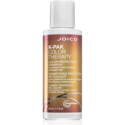 Joico K-PAK Color Therapy регенериращ шампоан за боядисана и увредена коса 50ml
