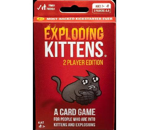 Exploding Kittens Exploding Kittens: 2 player edition