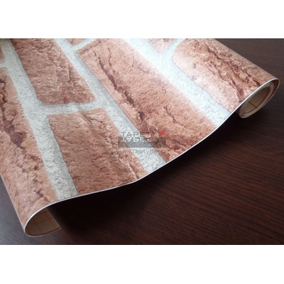 D-C-Fix 200-2158 samolepící tapety Samolepící fólie cihla hnědá rozměr 45 cm x 15 m – Zboží Dáma