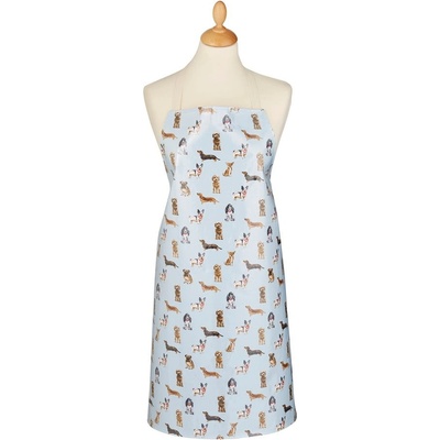 Cooksmart Zástěra s tělovým vázáním Curious Dogs