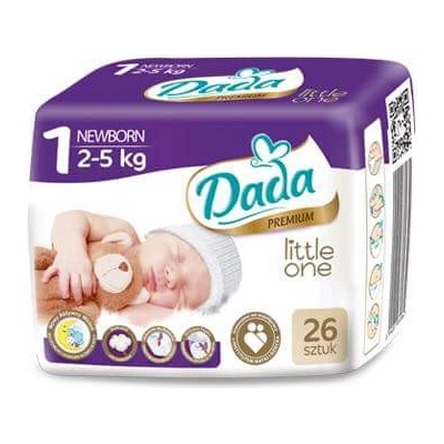 Dada Premium Comfort Fit 1 2-5 kg 26 ks
