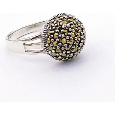 Zlato-Minerály Stříbrný prsten markazit ST05739sd57