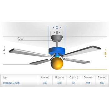 Image 1 of Westinghouse Graham 72208