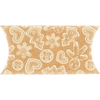 Anděl Krabička skládací vánoční M 30 x 13 cm 12554