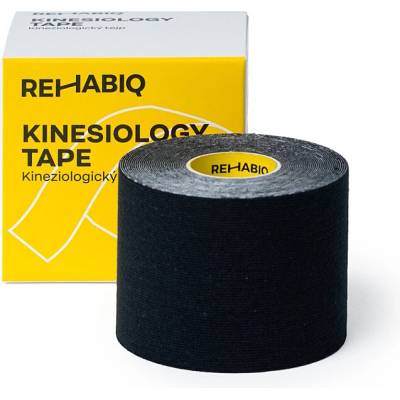 REHABIQ Kinesiology tape čierna 5 cm x 5 m
