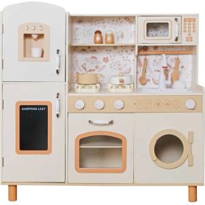Ginger Home Детска дървена кухня Ginger Home - Винтидж модел с електронни котлони (W10C790F) - ozone