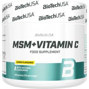 BioTechUSA MSM with Vitamin C [150 грама] Лимон