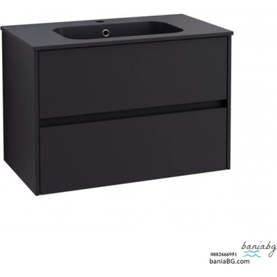 Inter Ceramic Долен конзолен pvc шкаф за баня 7955mb БЛЕЙК