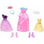 Jokomisiada Set of Fashionable doll clothes Dresses + jewelry + accessories ZA5413