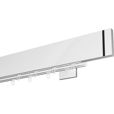 Marcin Dekor Garniža Top Line Pásik biela lesklá dvojitá 160 - 600 cm