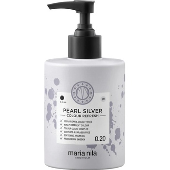 Maria Nila Colour Refresh Pearl Silver 0.20 maska s barevnými pigmenty 300 ml