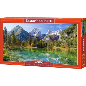 Castorland Панорамен пъзел Castorland от 4000 части - Величието на планините (С-400065-2)