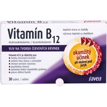 Favea Vitamín B-12 30 tabliet