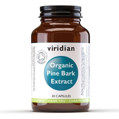 Viridian Organic Pine Bark Extract 30 kapslí