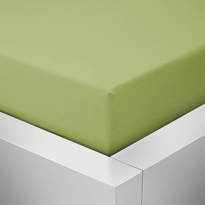 Homeville jersey prostěradlo ELASTIC oliva 100x220