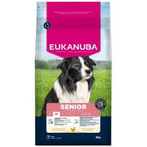 EUKANUBA Храна EUKANUBA Senior Medium, богата на прясно пилешко 3 кг (1724-204478)