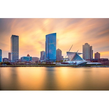 DIMEX ART s. r. o Флизелинов фототапет център на милуоки 375 x 250 см