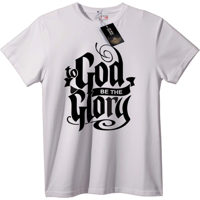 NOONEBRAND Тениска Бог по-добър от Бог - 3XL, Black