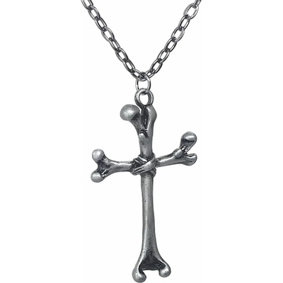 Leather & steel fashion Колие с висулка КРЪСТ ВИСУЛКА ЗА ШИЯТА - lsf4 84
