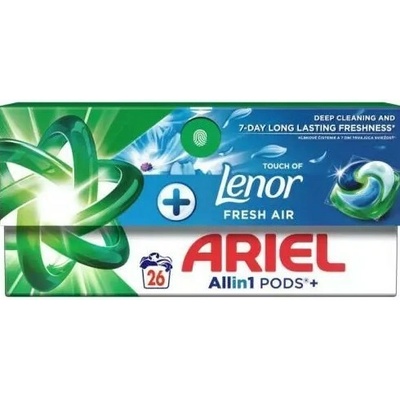 Ariel Allin1 Pods+ Touch of Lenor Fresh Air kapsule na pranie 26 PD