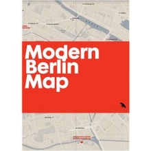 Modern Berlin Map: Guide to 20th Century Architecture in Berlin Tempest MatthewFolded