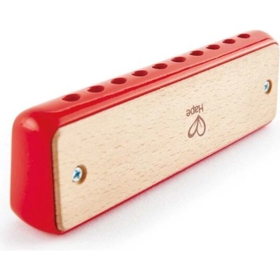 HAPE HARMONICA Foukací harmonika červená