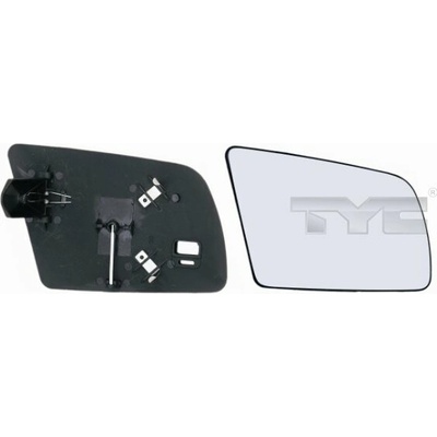 Sklo zrkadla, vonkajšie zrkadlo TYC 325-0036-1