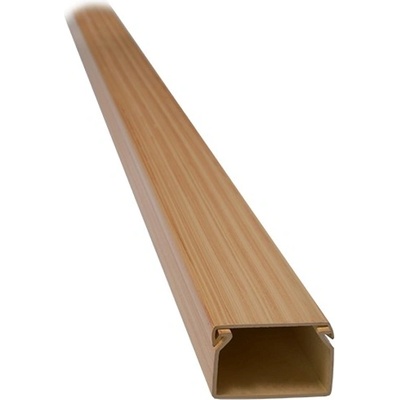 ELMARK Кабелен канал Elmark, универсален, широчина 16 mm, височина 16 mm, дължина 2000 mm, пластмаса, светъл бук (EM5621616LB)